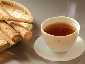 「ごぼう茶」に食物繊維が入ってリニューアル発売
