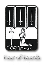 Four of Swords　ソード4