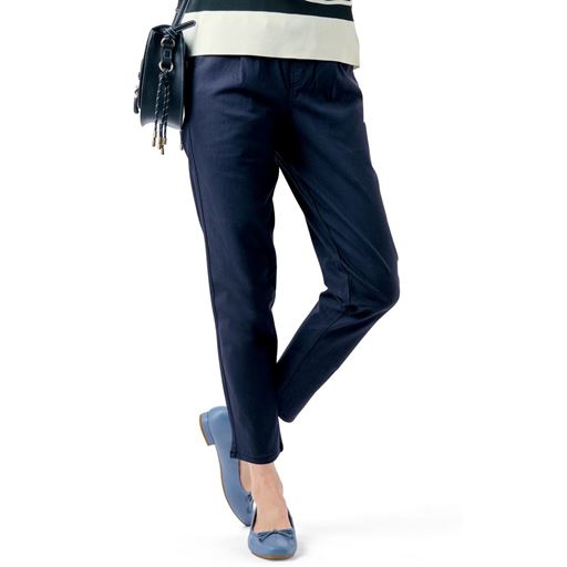 ゆったりレギンスパンツ/細見えが叶うらくちんテーパード