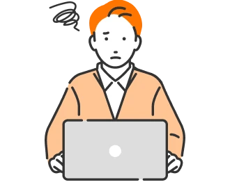 不安がある様子