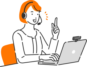 カスタマー対応の様子